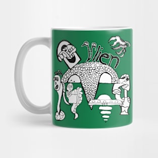 Big Alien Mug